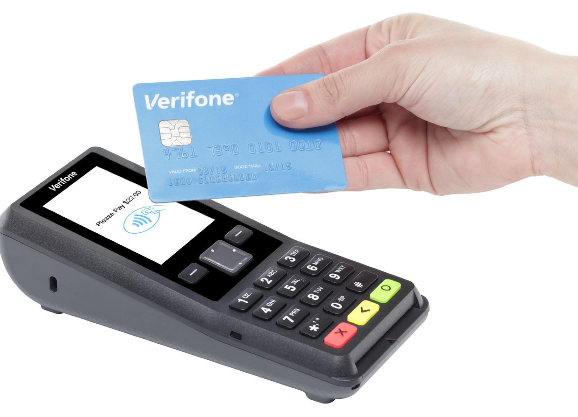 Card reader Verifone P200 terminal